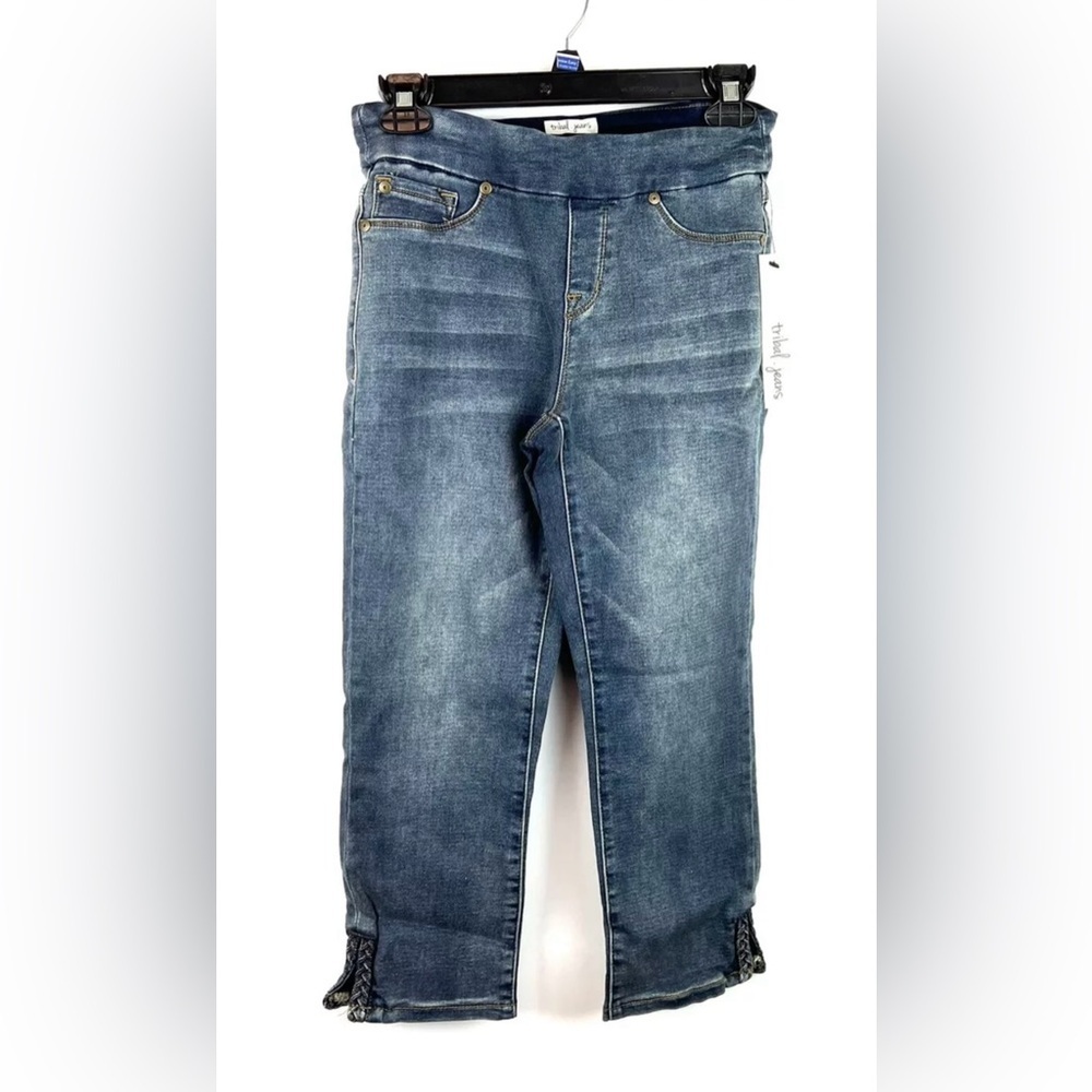 Tribal Women’s High Rise Cropped Denim Jeans Size 0